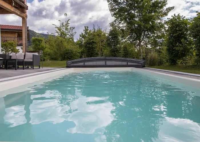 Mit Pool Und Bergblick In * Inzell