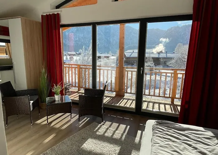 Nyaraló Mit Pool Und Bergblick In Inzell